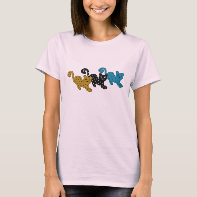Camiseta Gato Curioso (Frente)