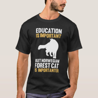 Camiseta Gato da Floresta Norueguesa