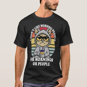 Camiseta Gato da Manhã Bebe Café Ditos Gatos 2