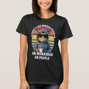 Camiseta Gato da Manhã Bebe Café Ditos Gatos 3