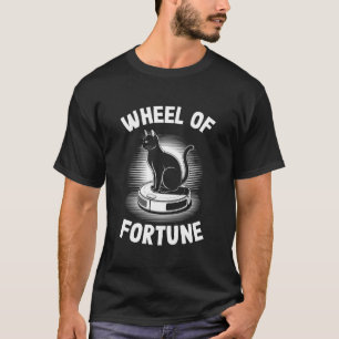 Camiseta Gato da Roda da Fortuna no Aspirador Robô Gato 4