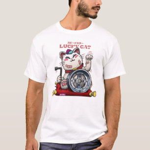 Camiseta GATO DA SORTE Maneki-neko