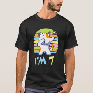 Camiseta Gato Dabbing Com Coração Feliz Para Mim Com Você, 