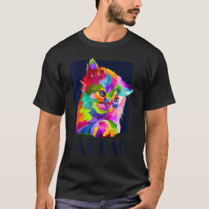 Camiseta Gato Dat Gato Gato Para Homens Mulheres Ideias d