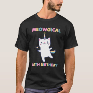 Camiseta Gato de 85 anos, Gatinho de aniversário, 85 anos