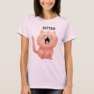 Camiseta Gato de amantes de os animais