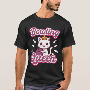 Camiseta Gato de Anime Kawaii, Menina e Bonitinha da Rainha