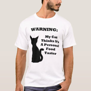 Camiseta Gato de Aviso