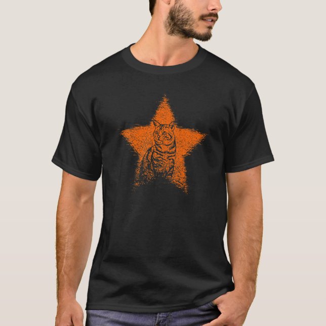 Camiseta Gato de Bengala (Frente)