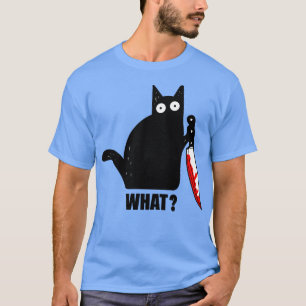 Camiseta Gato de Bloqueio Spooky