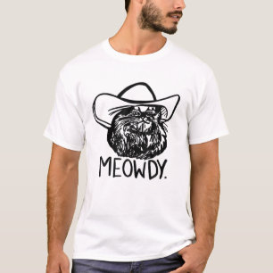 Camiseta Gato-de-Cabra-Cowboy Moowboy Moowboy, Gato do País