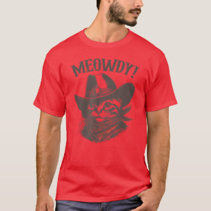 Camiseta Gato de Cabra de Gato de Gato do País Engraçado Oc
