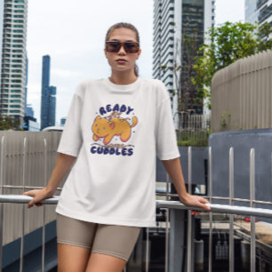 Camiseta Gato De Cama