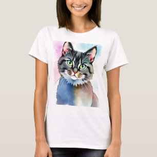 Camiseta Gato de Cana Mística para Mulheres - Sonh