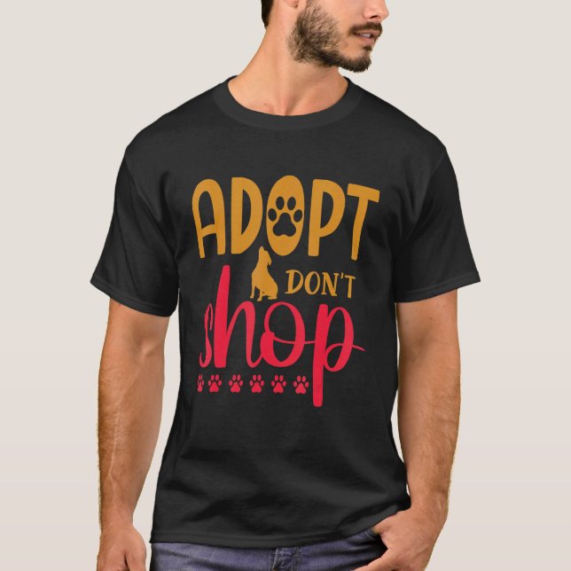 Camiseta Gato De Cão Animal Não Adota Comprada (Frente)