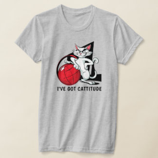 Camiseta Gato de Captura Engraçado