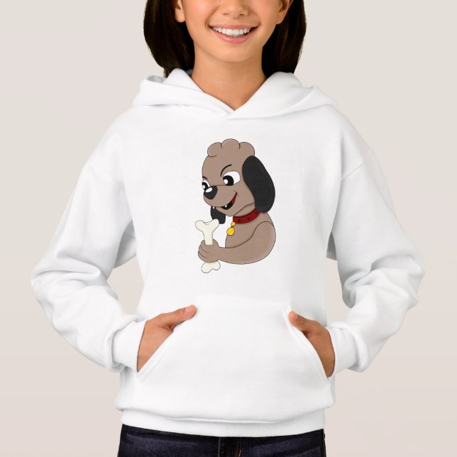 Camiseta Gato de cartoon de cachorro bonito (Frente)