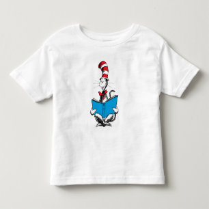 Camiseta Gato de Chapéu Lendo