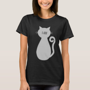 Camiseta Gato de Cinzas Personalizadas