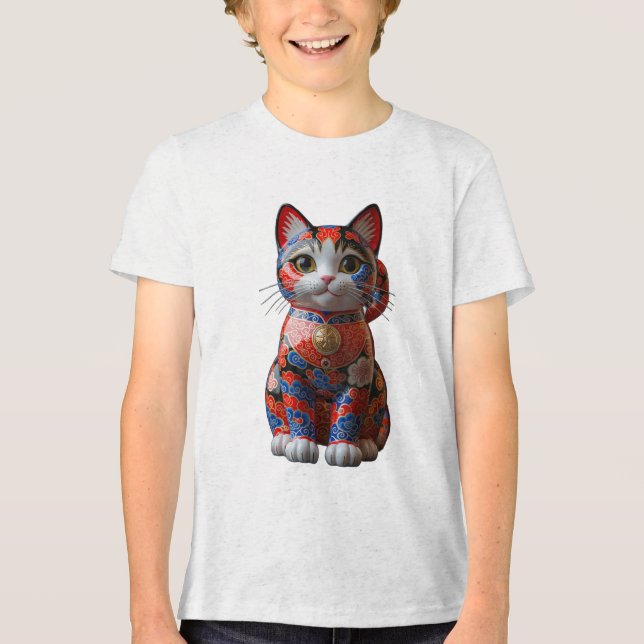 Camiseta Gato de dinheiro (Frente)