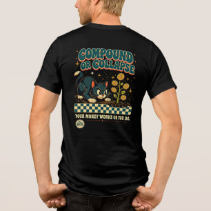 Camiseta Gato de Dinheiro Empreendedor - Presente de Juros