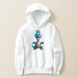 Camiseta Gato de Dinossauro Bonito da Menina