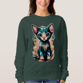 Camiseta Gato de esfinge artístico