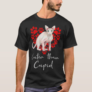 Camiseta Gato De Espingarda Cortador Que Dia de os namorado