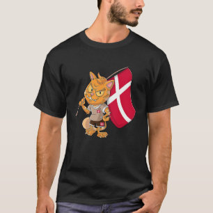 Camiseta Gato de fã dinamarquês