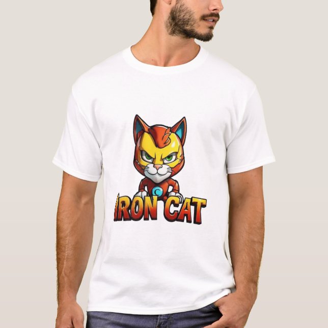 Camiseta Gato de Ferro (Frente)