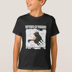 Camiseta Gato de Física de Matemática do Paradoxo de Gatos 