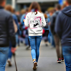 Camiseta Gato de Futebol Cerejeira Sonhador para arte japon