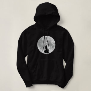Camiseta Gato de Galáxia da Lua Completa