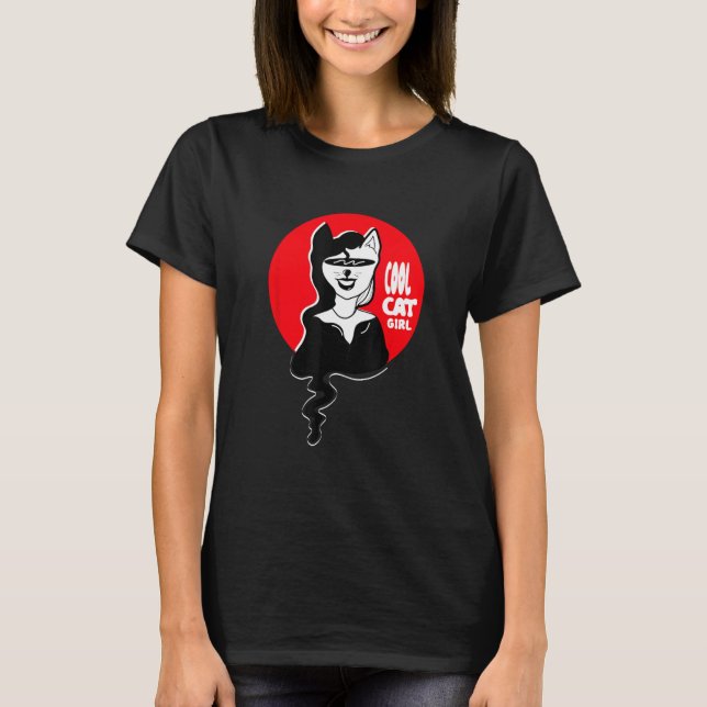 Camiseta Gato de Gata legal (Frente)
