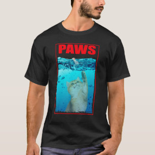 Camiseta Gato De Gato Coroado, Peças Superiores De Gato E R