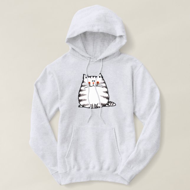 Camiseta Gato de Gato de Gato Bonito - gatinho Kawaii para  (Frente do Design)
