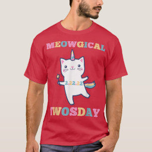 Camiseta Gato de Gato de Gato de 2 Dias 