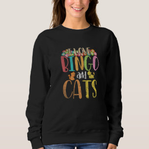 Camiseta Gato De Gato De Gato De Gato Borrão Adoro Bingo E 