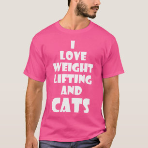Camiseta Gato De Gato De Gato De Gato De Levantamento