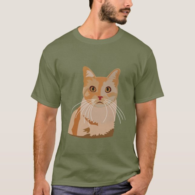 Camiseta Gato de Gato Gatinho (Frente)