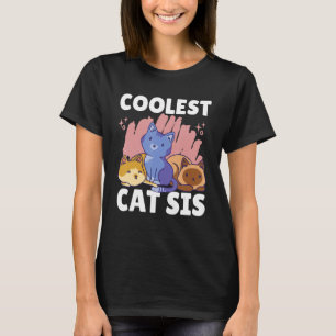 Camiseta Gato De Gato Mais Fresco Com Gatos