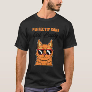 Camiseta Gato de Gato Perfeitamente Sane Lady Kitten House 