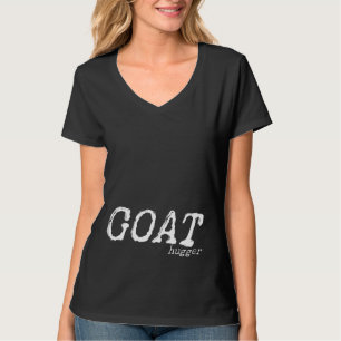 Camiseta Gato de Goat Hugger Coisa de Apoio à Cabra