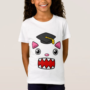 Camiseta Gato de Graduação Animado