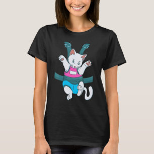 Camiseta Gato de Halloween em uma Marsupial