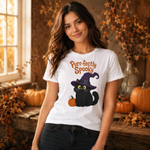 Gato de Halloween Perfeitamente Assustador
