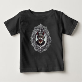 Camiseta Gato de Halloween, Retrato de Gato de Vampiro