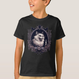 Camiseta Gato de Halloween, Spooky