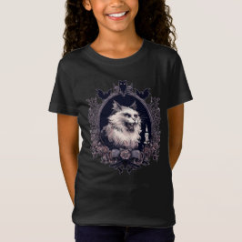 Camiseta Gato de Halloween, Spooky