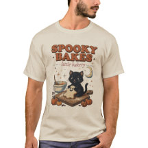 Camiseta Gato de Halloween Spooky Bakes